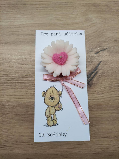 Personalizovaný darček – kvet s venovaním