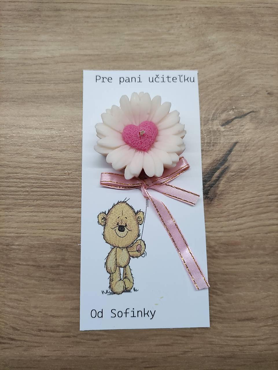 Personalizovaný darček – kvet s venovaním