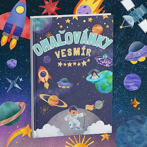 Hračky - Omaľovánky pre deti Vesmír PDF - 18176830_