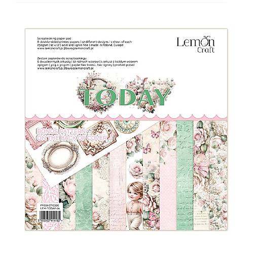 Papier - Scrapbook papier Lemoncraft Today 12x12 - 18180031_