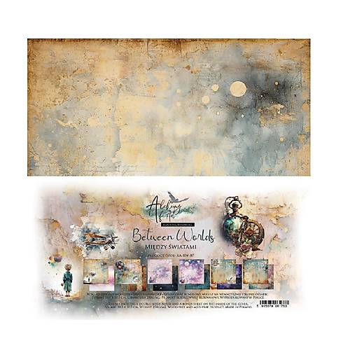 Papier - Scrapbook papier 12x12 Between Worlds - 18181316_