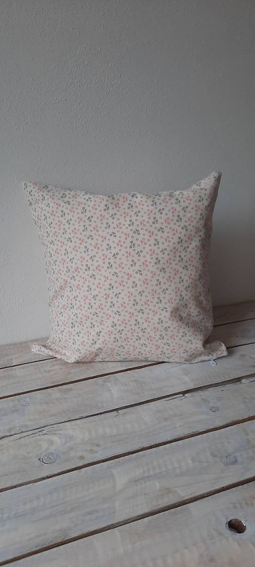Úžitkový textil - Obliečka na vankúš jemné mini kvety - 18181171_