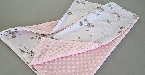 Detský textil - Deka minky - 18179223_