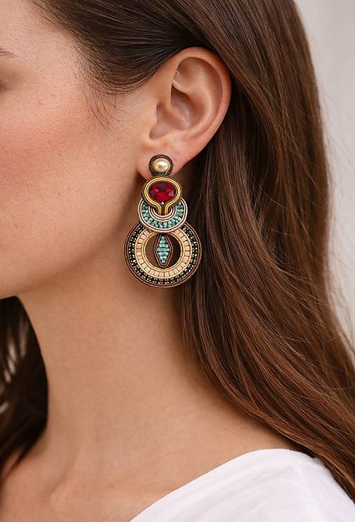 Náušnice - Náušnice Aurora - 18179617_