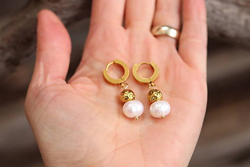 Perlové náušnice