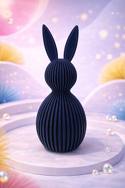 Moderné 3D zajačiky – dizajnová dekorácia do interiéru