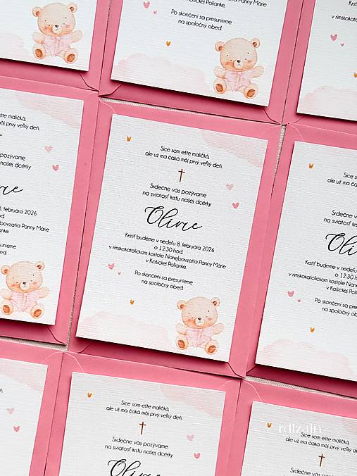 Papiernictvo - Pozvánka na krst MACKO - 18182390_