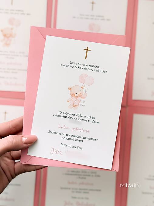 Papiernictvo - Pozvánka na krst MACKO - 18182395_