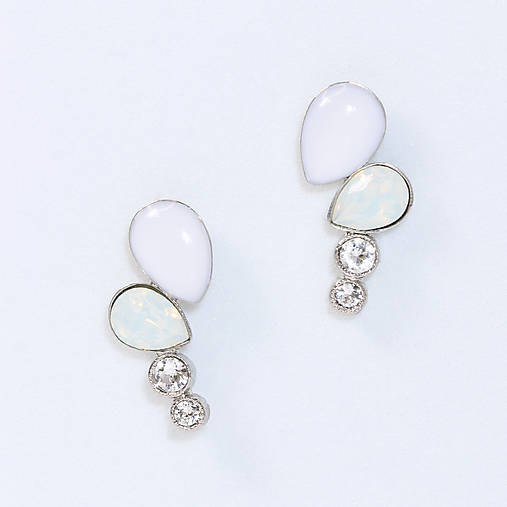 Kamienkové napichovacie náušnice