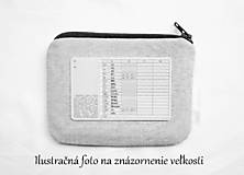 Peňaženky - Peňaženka/dokladovka - Srnka (+zadný zips) - 18183217_