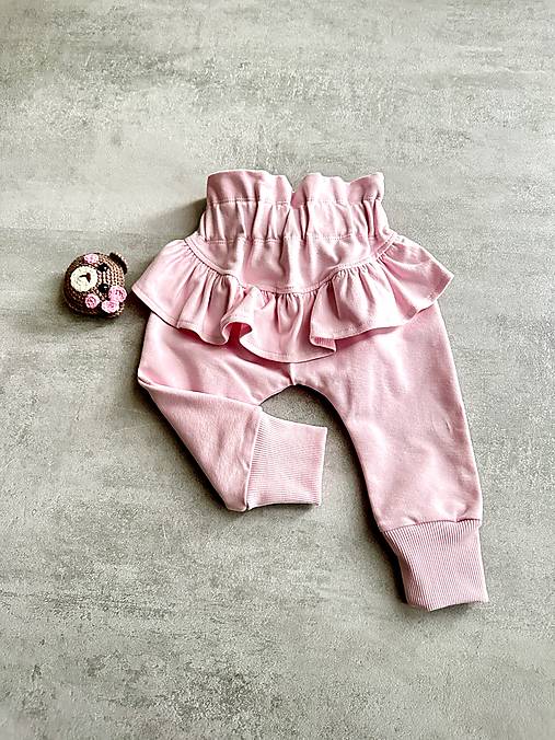 Detské oblečenie - Gaťurky s volánom 68 - 18183111_