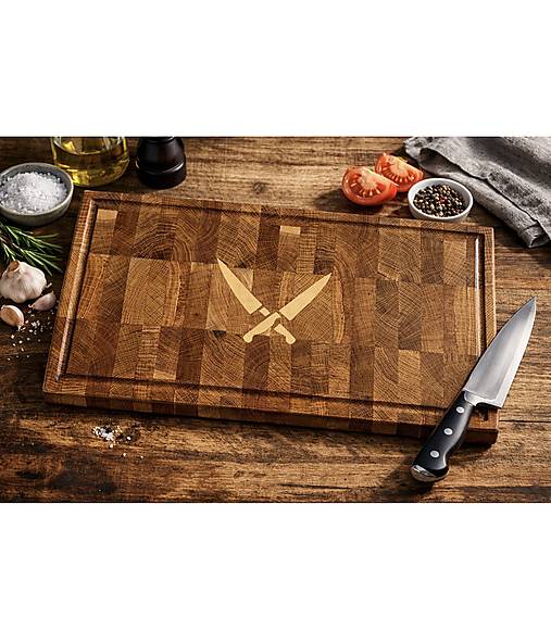 Doska na krajanie (nože) - priečny rez