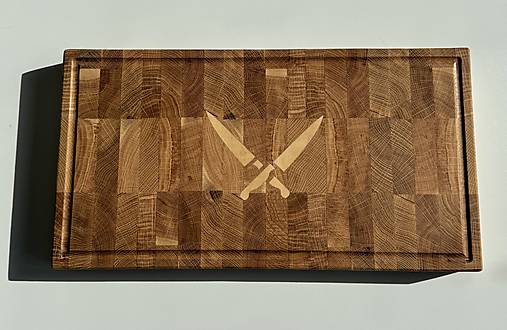 Doska na krajanie (nože) - priečny rez