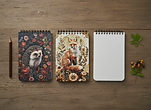 Papiernictvo - MADEBOOK - A6 medvedík - 18186033_