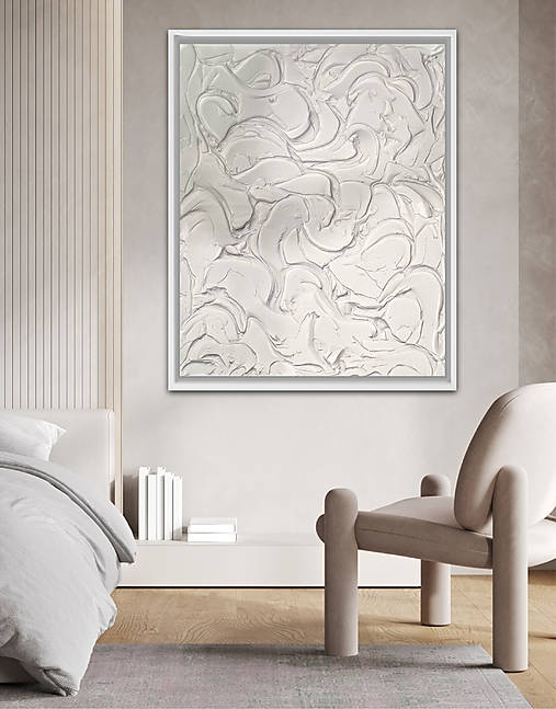 Obrazy - Abstraktný plastický obraz - 18186630_