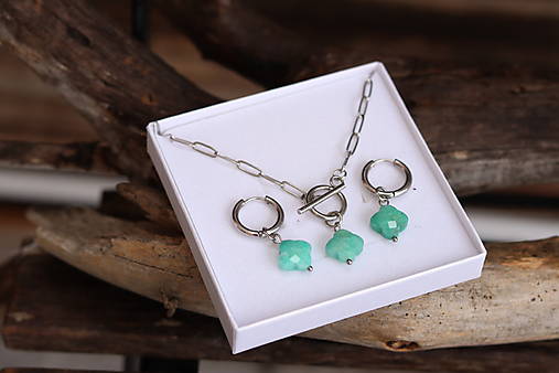 2-dielna darčeková súprava amazonit