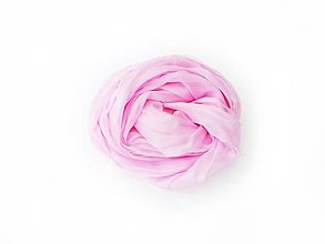 Šály a nákrčníky - "cold rose" hodvábny šál skladom - 18184852_
