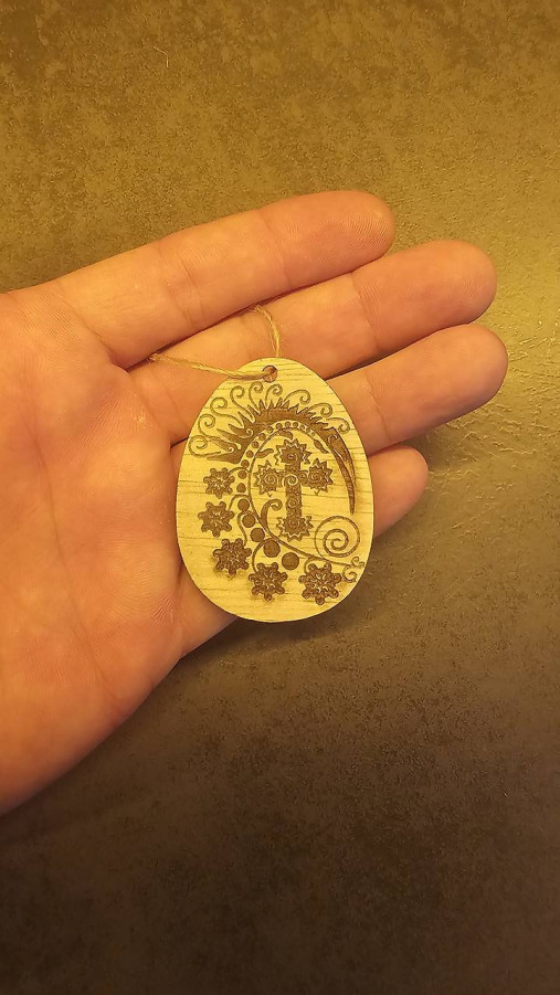 Drevené veľkonočné vajíčka - rôzne druhy