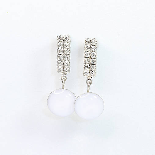 Kamienkové napichovacie náušnice