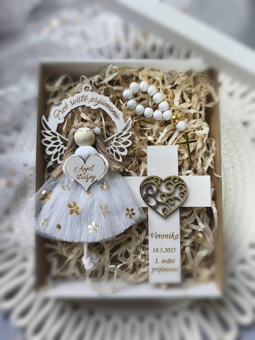 Dekorácie - Darček k prvému svätému prijímaniu  - 18188560_