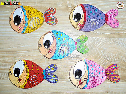 Magnetky - Magnetka - rybka - 18188167_