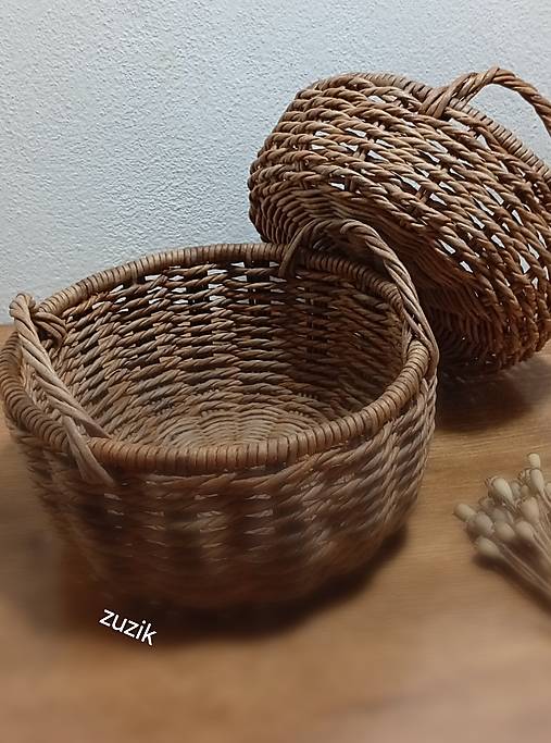 Úložné priestory & Organizácia - Košíky s uškami SKLADOM - 18187226_