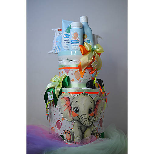 Plienková torta - Sloník Bublinko