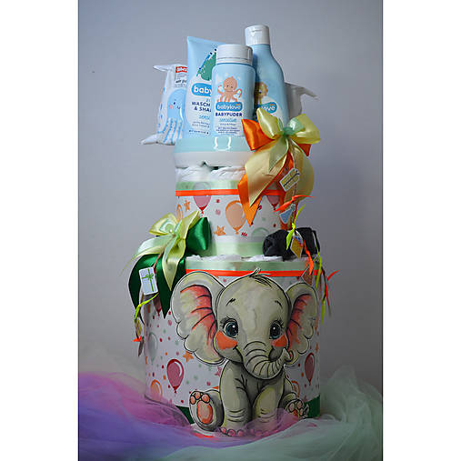 Plienková torta - Sloník Bublinko