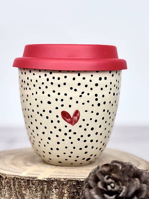 ČIerne Bodky - pohárik TOGO (max. 280ml)