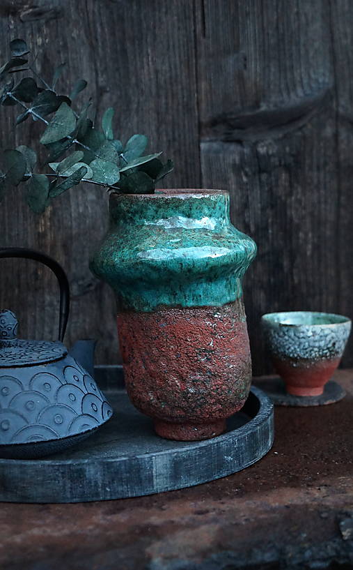 Dekorácie - Nepravidelná váza - ZĽAVA 20% - 18189046_