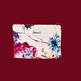 Taštičky - Taštička kozmetická Kvety - 18187554_