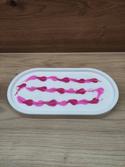 Oválna podtácka na drobnosti