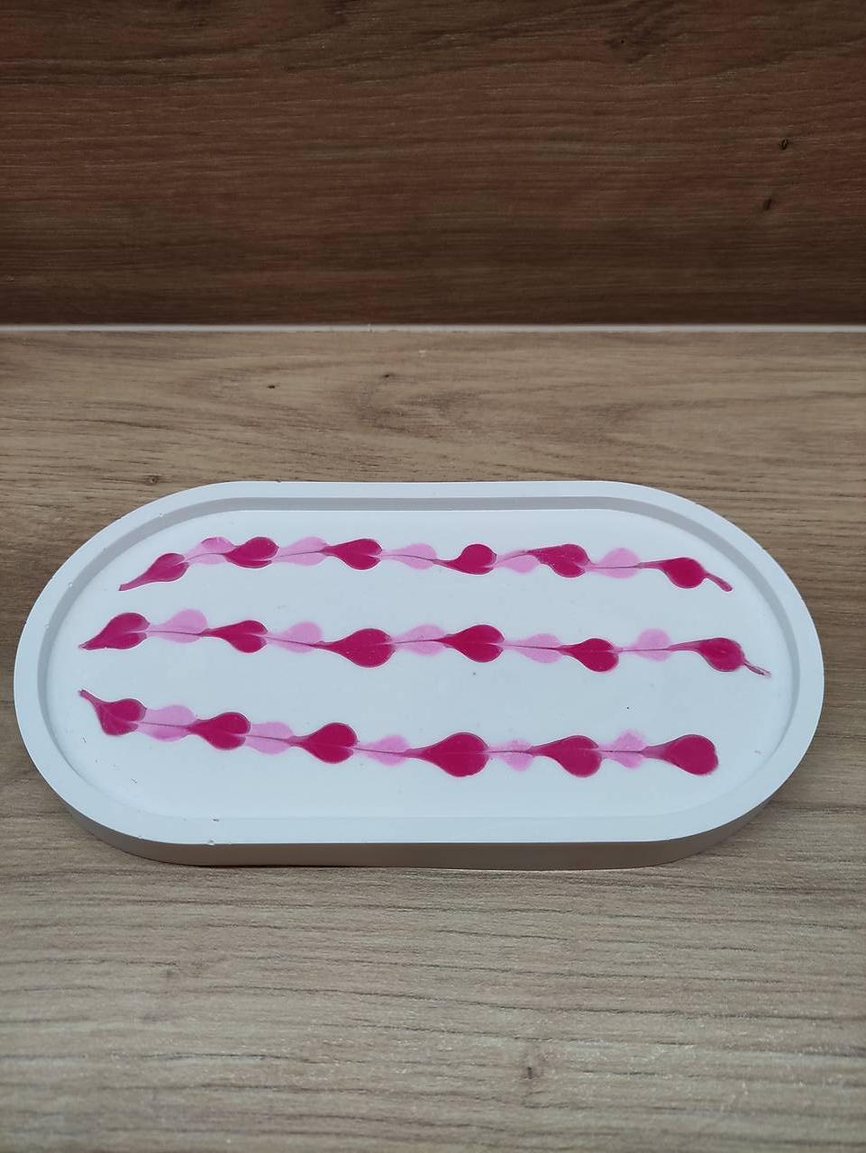 Oválna podtácka na drobnosti