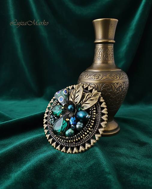 Brošne - Vintage brošňa - 18188327_