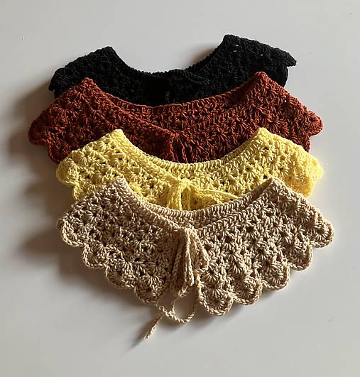 Iné doplnky - Dámske retro golieriky - 18187285_