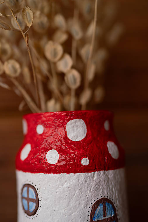 Váza na sušené kvety