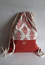 Batohy - Vak - ruksak (škoricová) - 18190989_