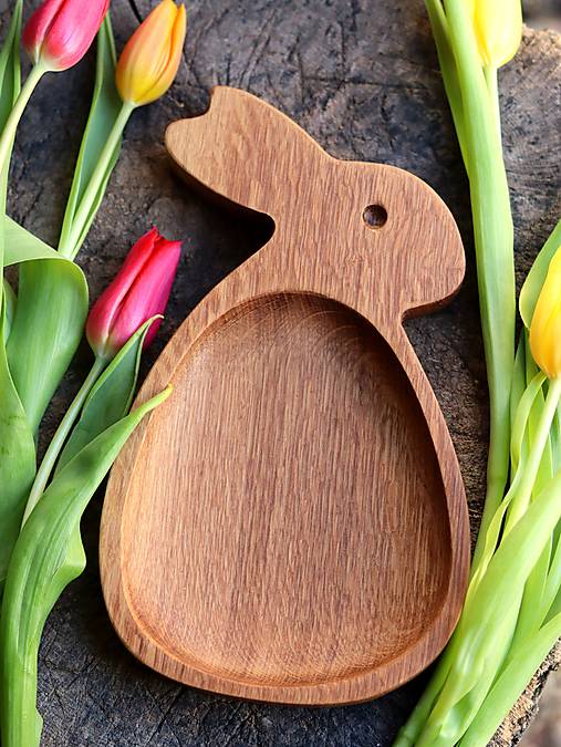 Dubová miska "zajačik"