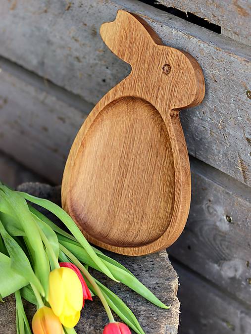 Dubová miska "zajačik"