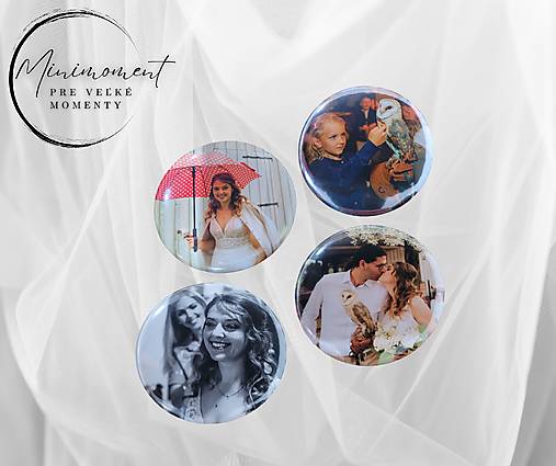 Fotomagnetka s vlastnou fotografiou – personalizovaná magnetka na mieru | MiniMoment