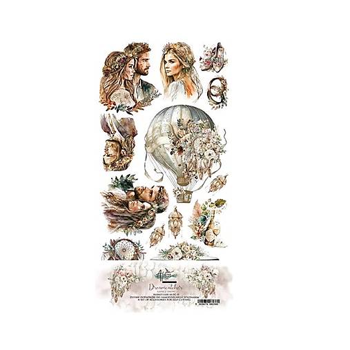 Papier - Scrapbook papier extra set Dreamcatcher - 18194680_
