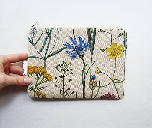 Taštičky - Taštička väčšia - Lúka kvetov - 18193843_