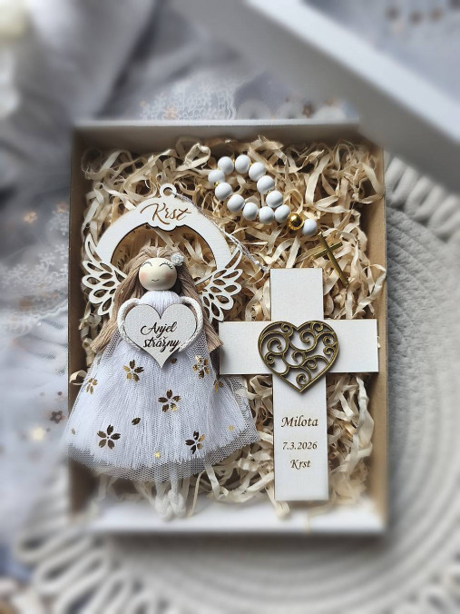 Dekorácie - Darček ku krstu - 18193383_