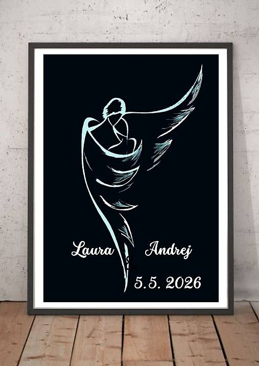 Obrazy - Svadobný dar pre novomanželov (5) - 18192243_