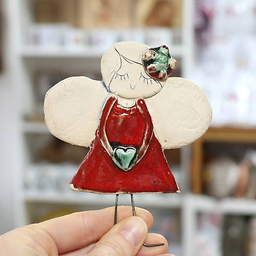 Anjelik na zavesenie Bambuľka