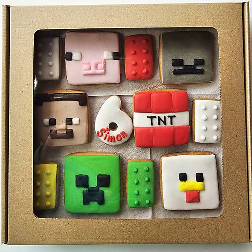 Dekorácie - Medovníky - minecraft - 18192301_
