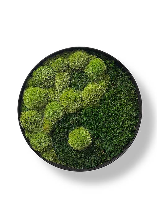 Obrazy - Machový obraz Jin a Jang - 18192360_