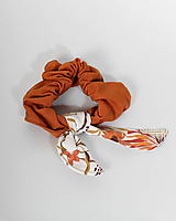 Ozdoby do vlasov - Ľanové scrunchies - 18197243_