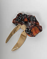 Ozdoby do vlasov - Ľanové scrunchies - 18197254_