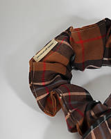 Ozdoby do vlasov - Ľanové scrunchies - 18197256_